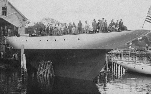 Vagrant - rebuild of Herreshoff-built yacht